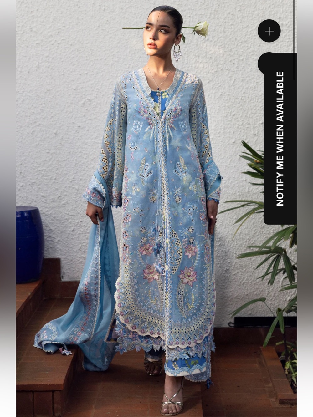 Soraya luxury lawn embroidered pret dress Indian Pakistani luxury lawn